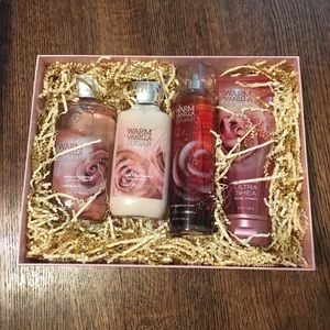 Bath and Body Works Warm Vanilla Sugar Box Set